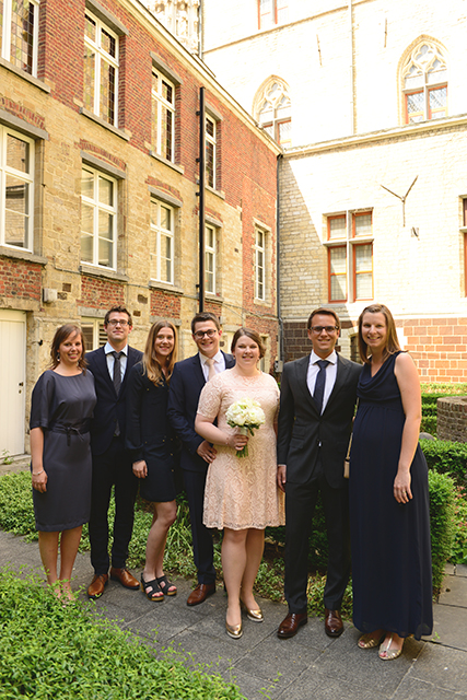 Civil wedding in Leuven