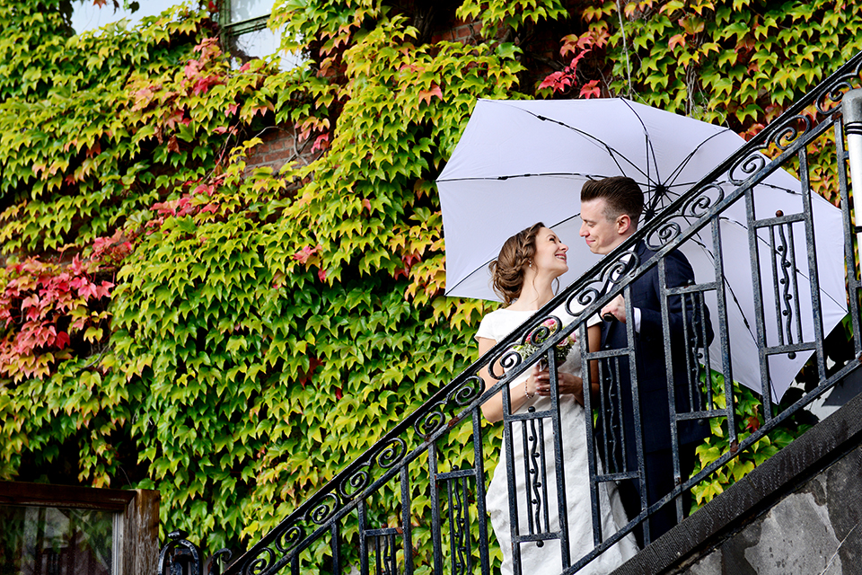 Getting married in the rain