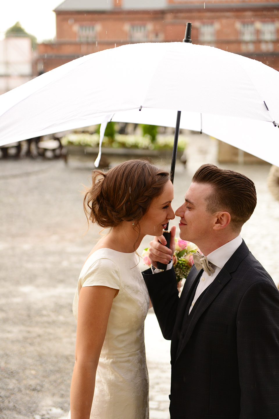 Getting married in the rain