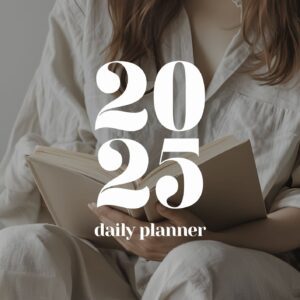 2025 Editable Canva Planner