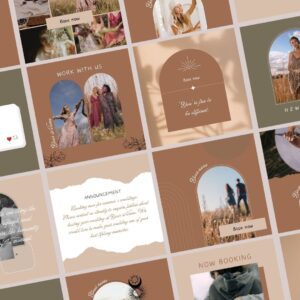 Photography Instagram Templates - BOHO Vibes